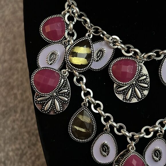 Premier Designs “Violet” Necklace - Picture 2 of 5